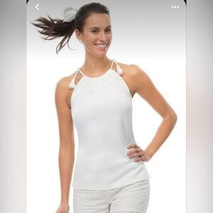 Gretchen Scott tassel tie top